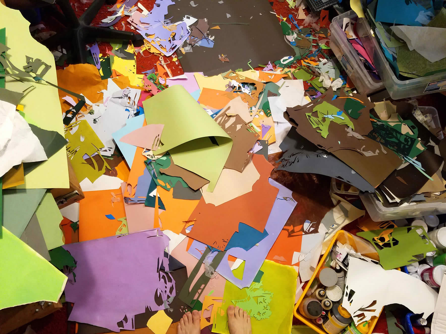 studio floor